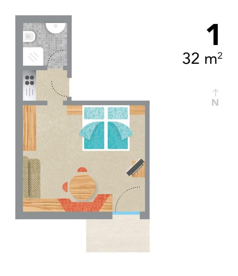 Appartements Plankensteiner 페르카 객실 사진